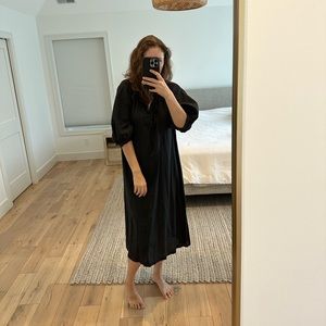 Hm midi black summer dress
